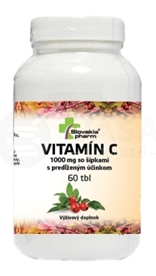 Slovakiapharm Vitamín C 1000 mg so šípkami