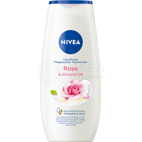 Nivea Care &amp; Roses Sprchový gél