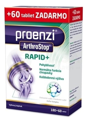 Proenzi Arthrostop Rapid Plus 180+60tbl w xxx