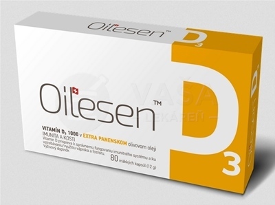 Oilesen Vitamín D3 1000 IU