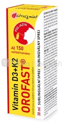 Axonia Vitamín D3+K2 Orofast