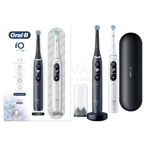 Oral-B iO Series 8 Duo Black &amp; White