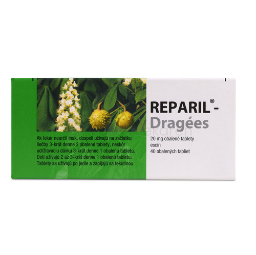 Reparil-Dragées 20 mg