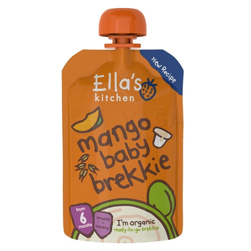 Ella´s Kitchen BIO Raňajky Mango a Jogurt (od ukončeného 6. mesiaca)