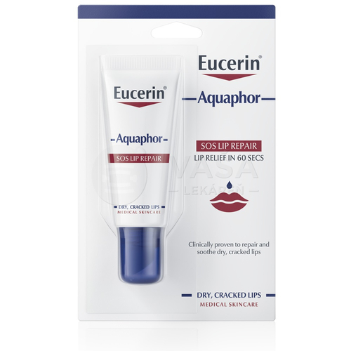 Eucerin Aquaphor SOS Lip Repair Regeneračný balzam na pery