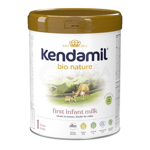Kendamil BIO Nature 1 DHA+ Počiatočná dojčenská mliečna výživa (od narodenia)