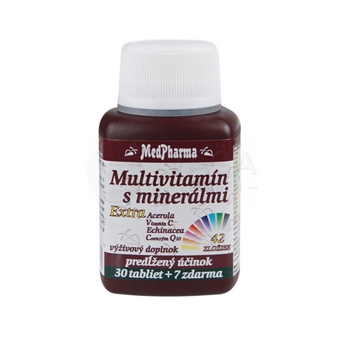 MedPharma Multivitamín s minerálmi Extra