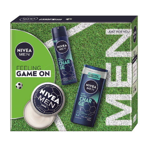 Nivea Men Box Football Pánska darčeková kazeta