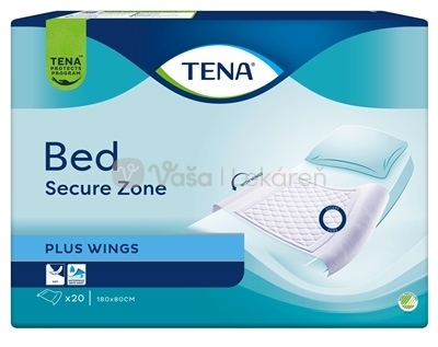 Tena Bed Plus Wings Absorpčné podložky, 180 x 80 cm