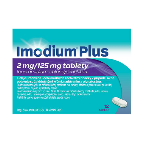 Imodium Plus 2 mg/125 mg