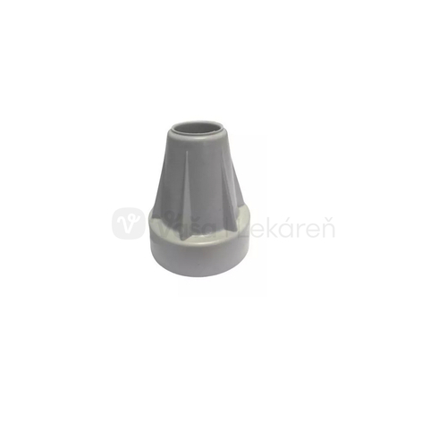 Protišmykový zimný nadstavec na barlu s hrotmi, sivý, 20 mm