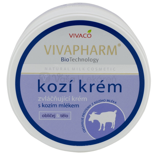 Vivapharm Kozí zvláčňujúci krém na tvár a telo
