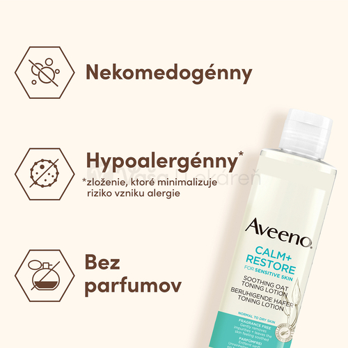 Aveeno Calm+ Restore Upokojujúci toner s ovsom