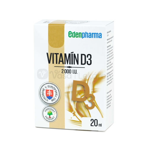 EDENPharma Vitamín D3 2000 IU