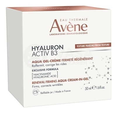 Avene Hyaluron Activ B3 Aqua-gél krém pre obnovu buniek
