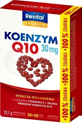 Koenzym q10 Se+e 30mg 30+30cps Vitar xxx