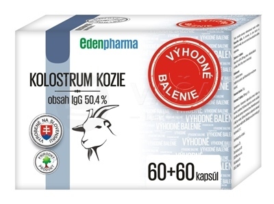 EDENPharma Kolostrum Kozie (Výhodné balenie)