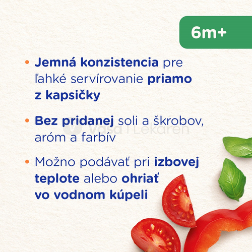 Sunar Príkrm Kuskus so zeleninou a kuracím mäsom (od ukonč. 6. mesiaca)