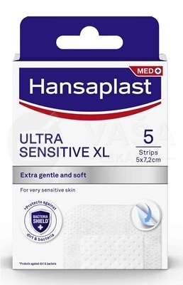 Hansaplast Silicone Soft XL Ultra Sensitive náplasť