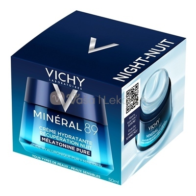 Vichy Minéral 89 Nočný regeneračný hydratačný krém
