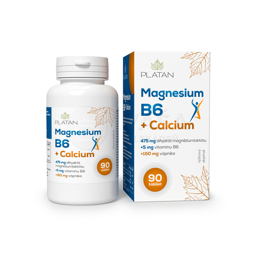 Platan Magnézium B6 + Calcium