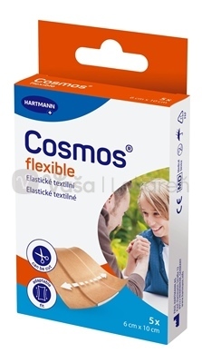 Cosmos Flexible Elastická textilná náplasť na rany (6 cm x 10 cm)