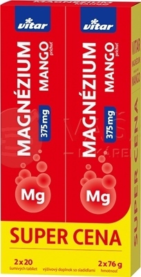 Vitar Magnézium 375 mg (Duopack)
