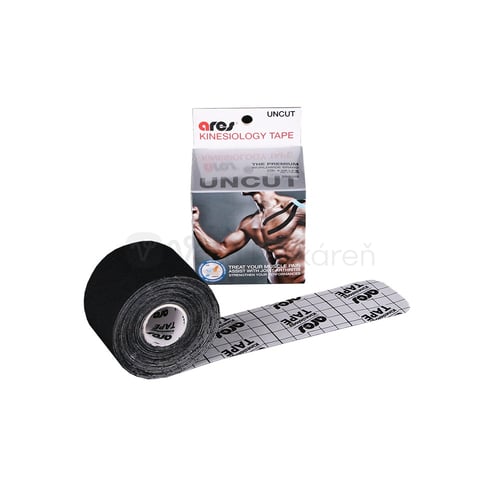 Tejp.paska Kinesio Tape Ares 5cmx5m Cierna