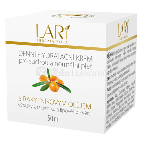 LARI Denný hydratačný krém s rakytníkovým olejom