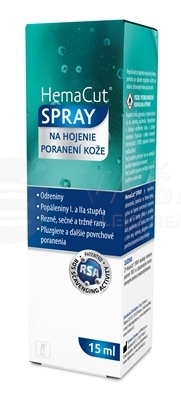 HemaCut Spray Na hojenie poranení kože