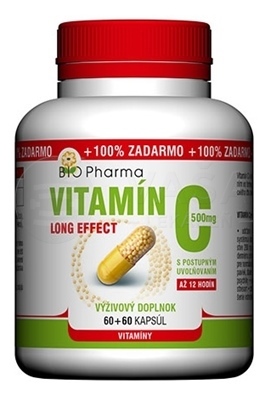 BIO Pharma Vitamín C 500mg Long Effect