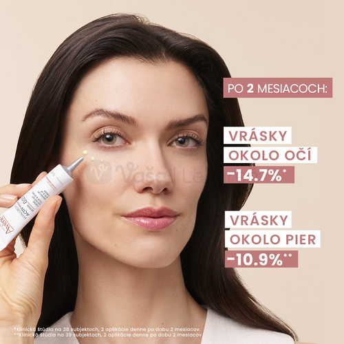 Avene Hyaluron Activ Procedure Krém na oči a pery s retinalom 0,05 %