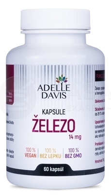 Adelle Davis Železo 14 mg