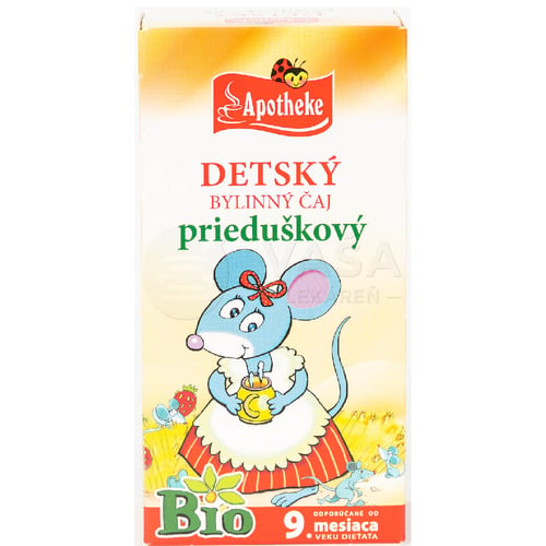 Apotheke Detský bylinný čaj Prieduškový (od ukončeného 9. mesiaca)