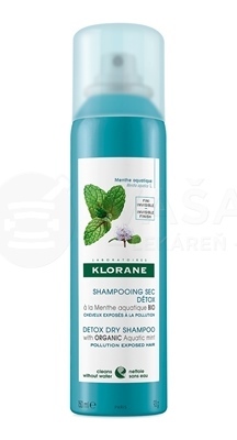 Klorane Detoxikačný suchý šampón s BIO mätou vodnou