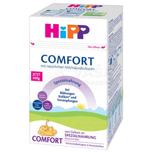 HiPP Comfort Špeciálna dojčenská výživa (od narodenia)