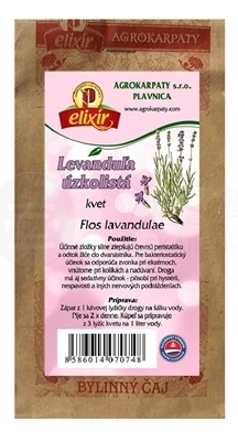 Agrokarpaty Bylinný čaj Levanduľa úzkolistá kvet