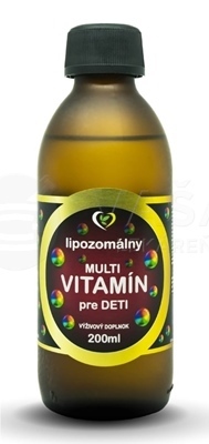 Zdravý svet Lipozomálny MULTIVITAMÍN pre DETI