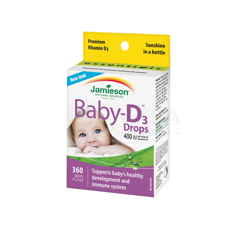 Jamieson Baby-D3 400 IU kvapky