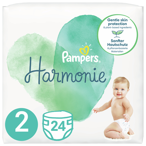Pampers Harmonie 2 Detské plienky (4-8 kg)