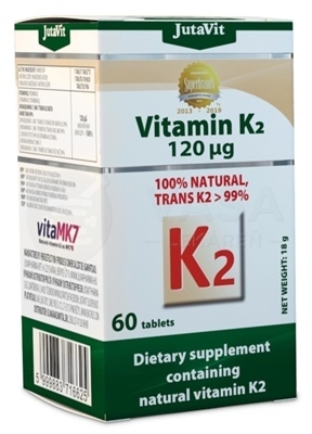 JutaVit Vitamín K2 prírodný 120 mcg