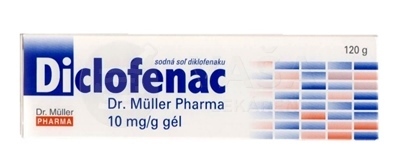 Diclofenac gel 10mg/g 120g Dr.muller xxx