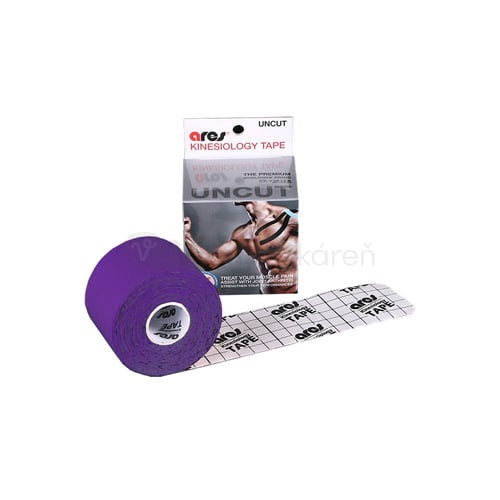 Tejp.paska Kinesio Tape Ares 5cmx5m Fialova