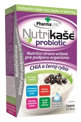 Nutrikaša probiotic Chia a čierna ríbezla