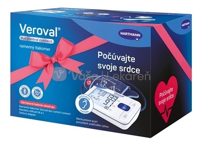 Veroval Duo Control Connect Tlakomer (Darčekové balenie)