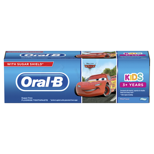 Oral-B Kids Cars Detská zubná pasta (od 3 rokov)