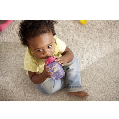 AVENT Klasik Hrnček so silikónovým náustkom pre dievča (od 9 mesiacov), 260 ml