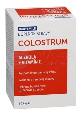 Babysmilk Colostrum + Acerola + vitamín C