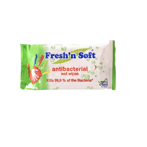 Fresh´n Soft Vlhké antibakteriálne utierky