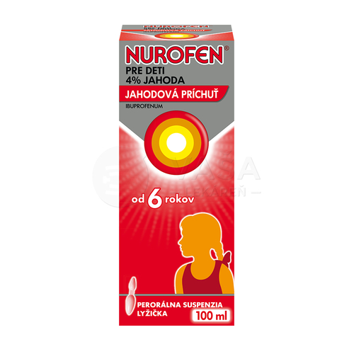 Nurofen Pre deti 4% Jahoda